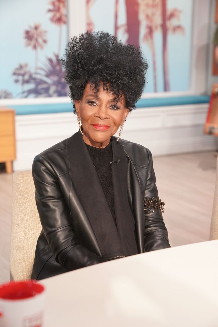 Cicely during an appearance on US chat show The Talk last year