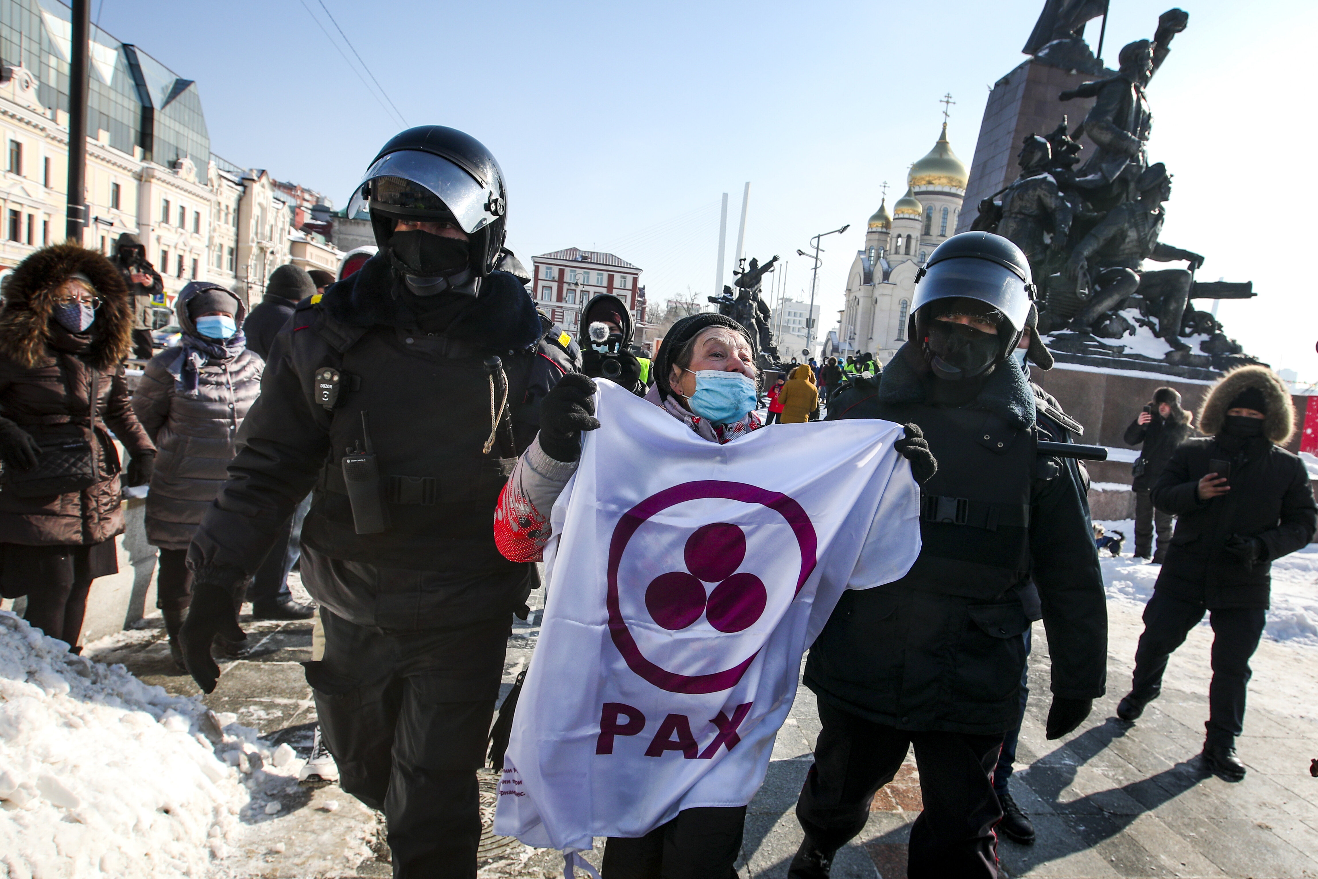 En Russie, plus de 1000 arrestations lors de manifestations pro-Navalny