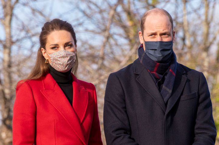 Prince William and Kate Middleton in Bath, England on Dec. 8.