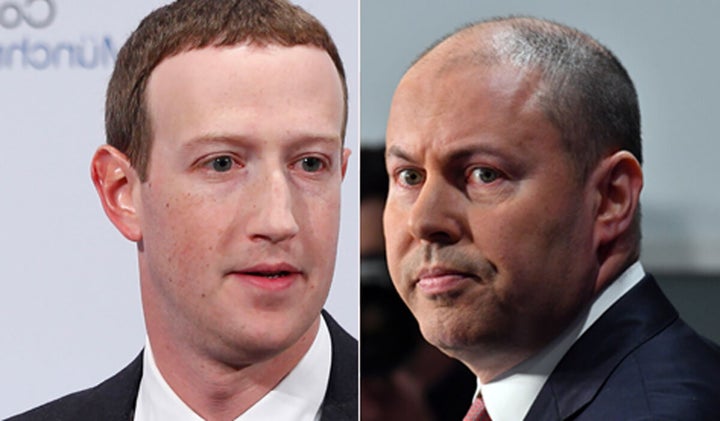 Facebook's Mark Zuckerberg reached out to Australian politicians over new media rules.