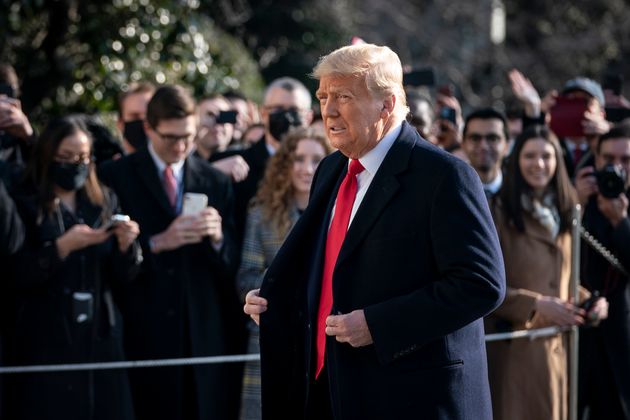 Pour son procès en destitution, Trump a trouvé deux nouveaux avocats (photo du 12 janvier 2021 à Washington. Drew Angerer via Getty Images)