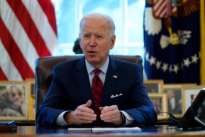 President Joe Biden invited a group of 10 Republican senators to the White House on Monday to hear their proposal for a COVID-19 relief package.