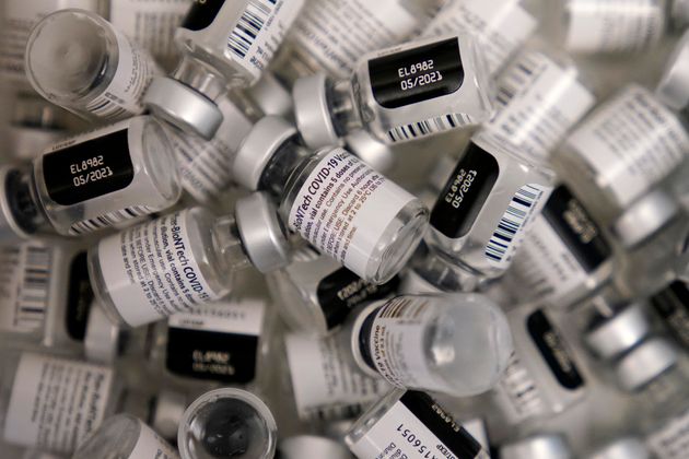 BioNTech/Pfizer promettent jusqu'à 75 millions de doses supplémentaires de vaccins contre le Covid-19 à l'Union européenne (photo d'illustration prise à l'université du Nevada, États-Unis, le 22 janvier 2021) 