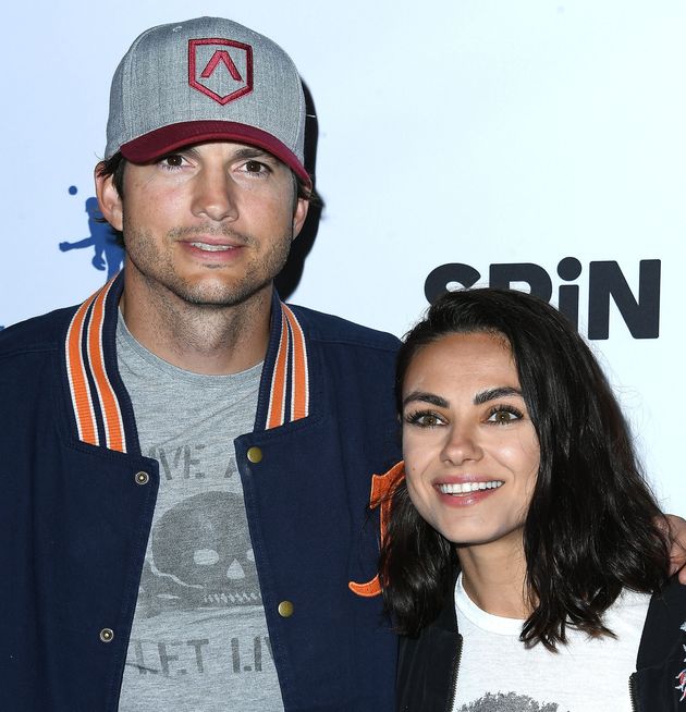 Ashton Kutcher et Mila Kunis à l'évènement 