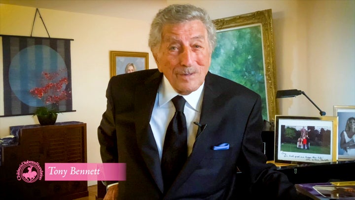 In this screengrab, Tony Bennett appears during the 2020 Carousel of Hope Ball benefiting the Children’s Diabetes Foundation on October 10, 2020.