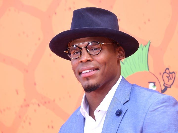 Cam Newton at the Nickelodeon Kids' Choice Sports Awards on July 14, 2016, in Los Angeles.