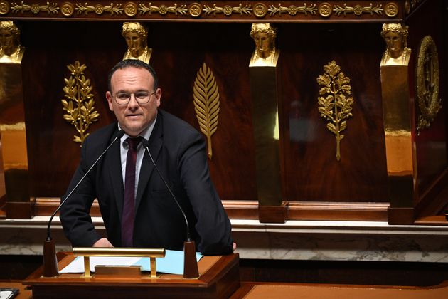 Damien Abad, président du parti Les Républicains à l'Assemblée Nationale, le 15 juillet 2020 (MARTIN BUREAU / AFP)