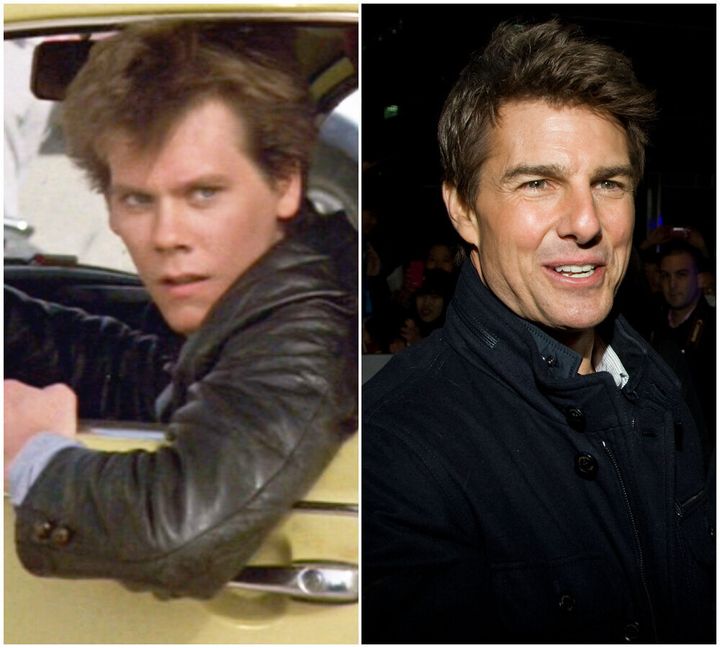 Kevin Bacon and Tom Cruise