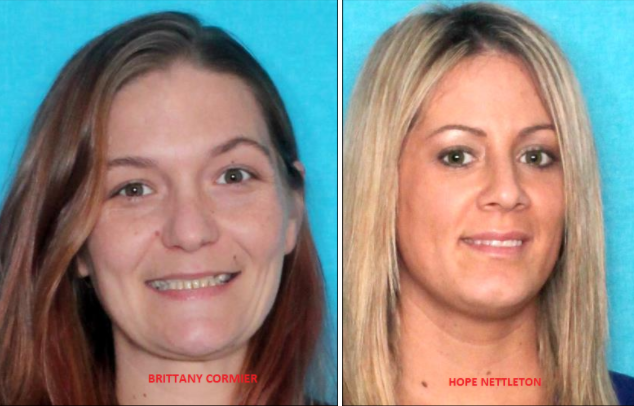 Brittany Cormier, 34, and Hope Nettleton, 37, were fatally shot on Jan. 13 during an attempted hired killing of another perso