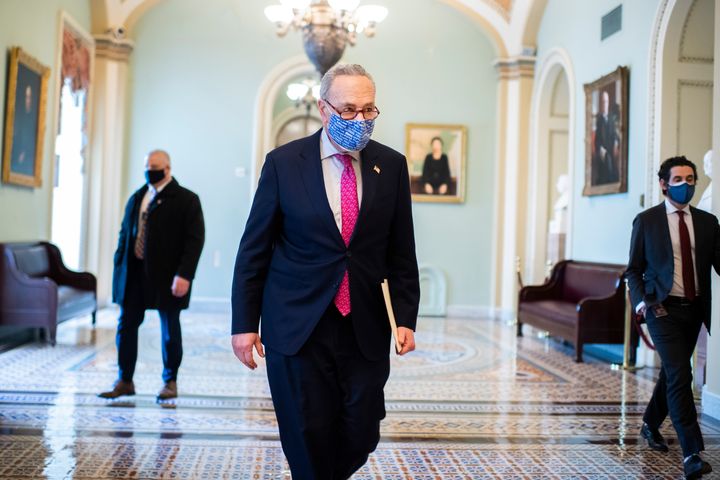 Senate Democrats led by Majority Leader Chuck Schumer are pressing ahead with so-called budget reconciliation that will allow them to pass their $1.9 trillion coronavirus relief package with a bare majority.