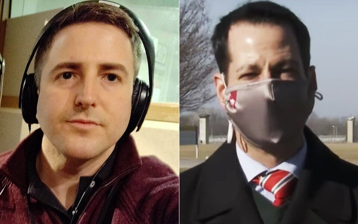 George Hale (left) and Adam Pinsker were tasked with covering federal executions for Indiana Public Media in the final months