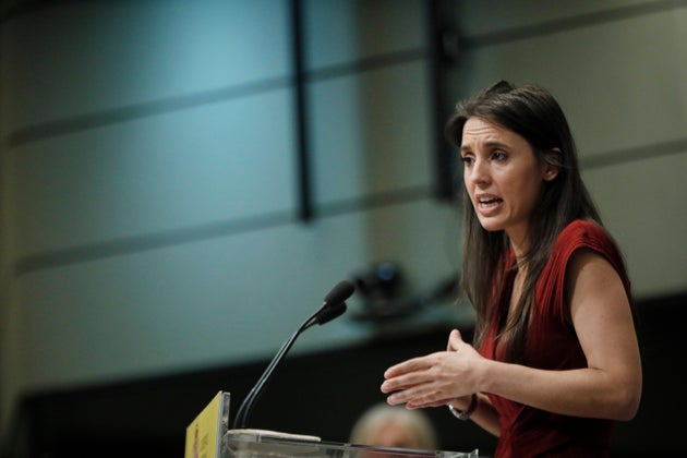 La ministra de Igualdad, Irene