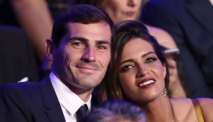 Iker Casillas y Sara Carbonero en 2017.