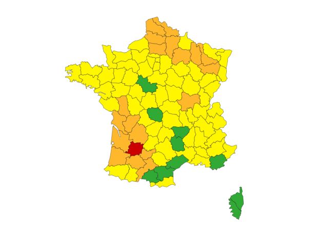 Météo France place le Lot-et-Garonne en vigilance rouge aux crues