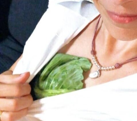 Hojas de col, un remedio casero para aliviar la mastitis. 