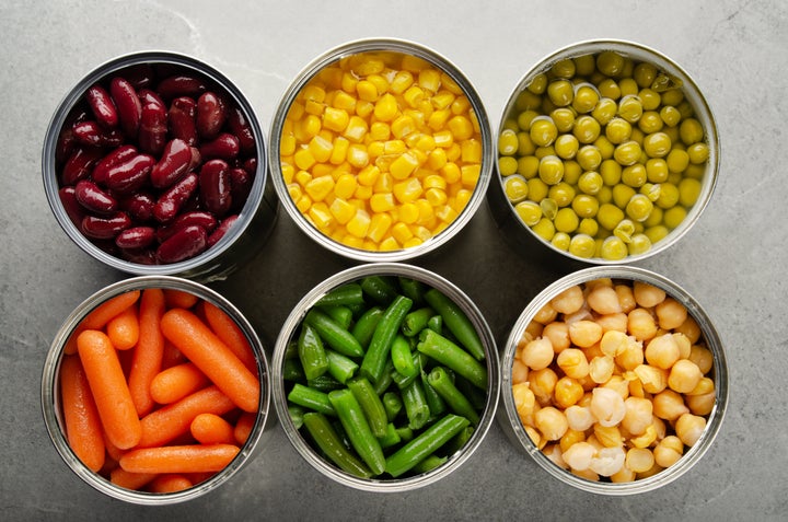 Nutritionists say eating canned fruits and vegetables is better than eating no produce at all.