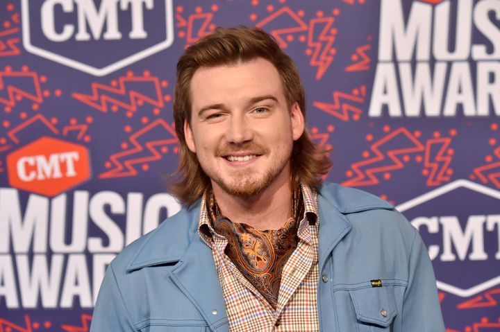 Morgan Wallen attends the 2019 CMT Music Awards in Nashville, Tennessee.