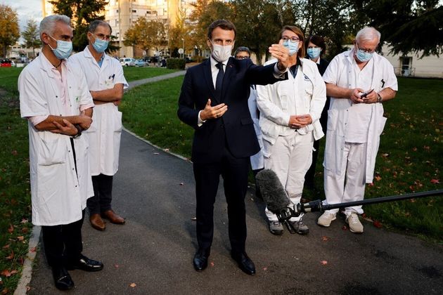 En pleine épidémie, Emmanuel Macron ne veut pas oublier un autre grand combat sanitaire. (photo d'illustration datant du 23 octobre 2020)