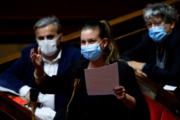 Mathilde Panot, ici à l'Assemblée nationale, le 8 décembre 2020.