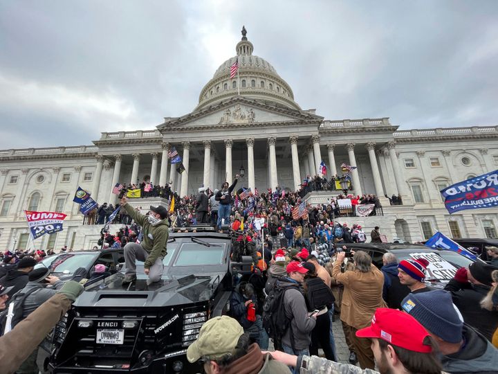 Donald Trump supporters stormed the U.S. Capitol on Jan. 6 after the then-president told them at a rally to march on it and that he would join them.