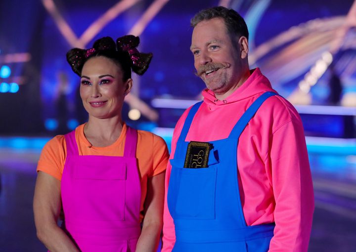 Rufus Hound and Robin Johnstone on Dancing On Ice