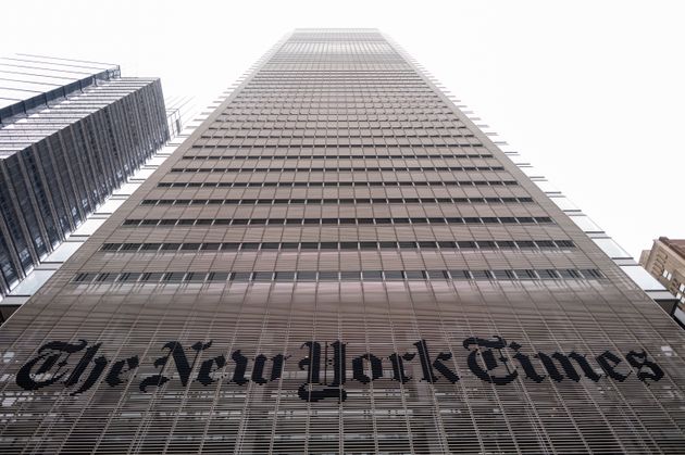 Le bâtiment du New York Times le 30 juin 2020 à New York