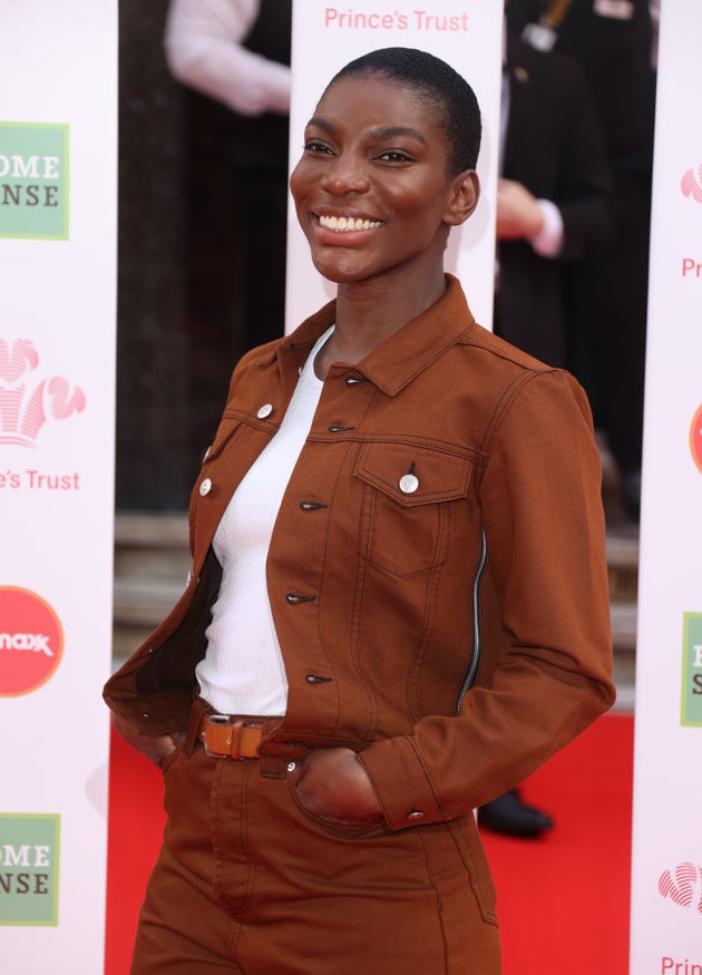 Michaela Coel at a Prince's Trust event in 2020