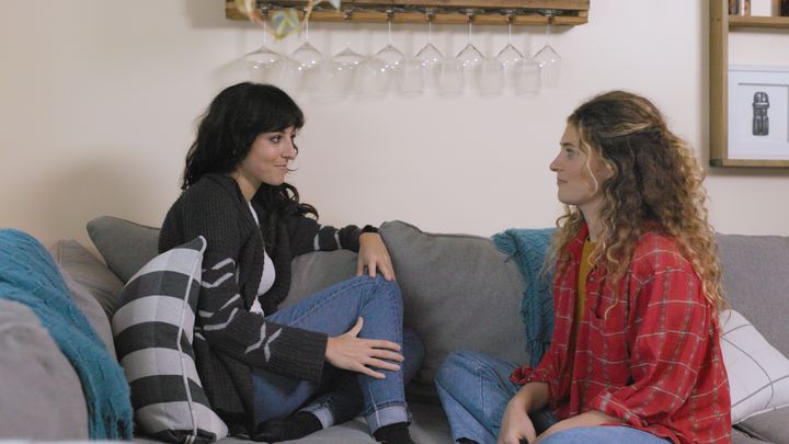 Written and directed by Jenna Laurenzo, "Girl Night Stand: Chapter 2" follows Katie (Laurenzo) and Sarah (Meryl Jones Williams) as they reconnect during the COVID-19 pandemic. 