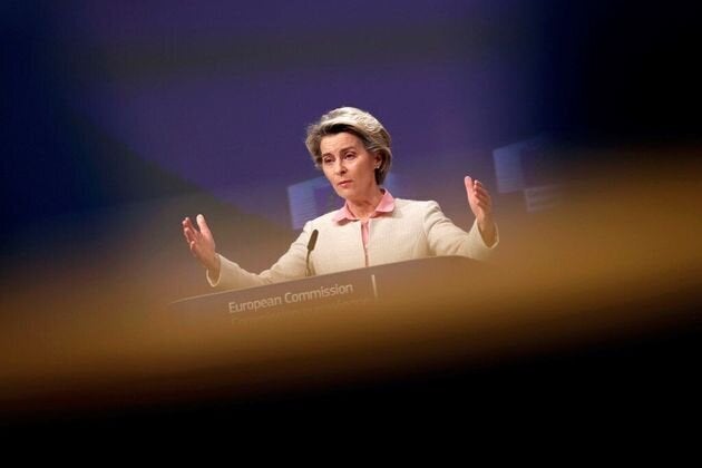 Ursula Von der Leyen, presidenta de la Comisión Europea.