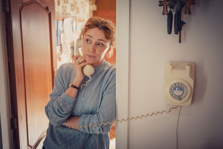 Valerie (Keeley Hawes) in the Tozer house