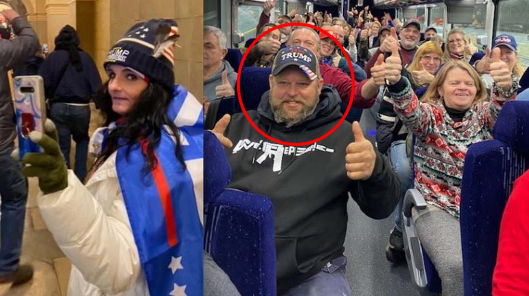 2 Capitol Rioters Busted After They Delayed Their Bus Trip Home To ...