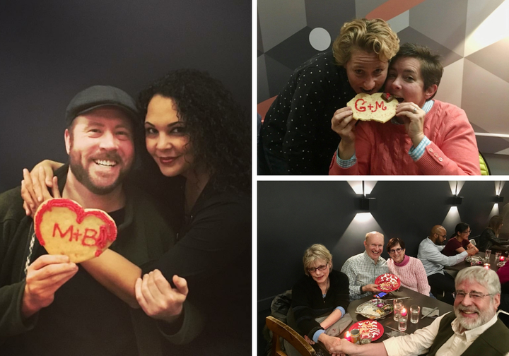 Guests at PinKU Japanese Street Food celebrated with their own custom-decorated sugar cookies.