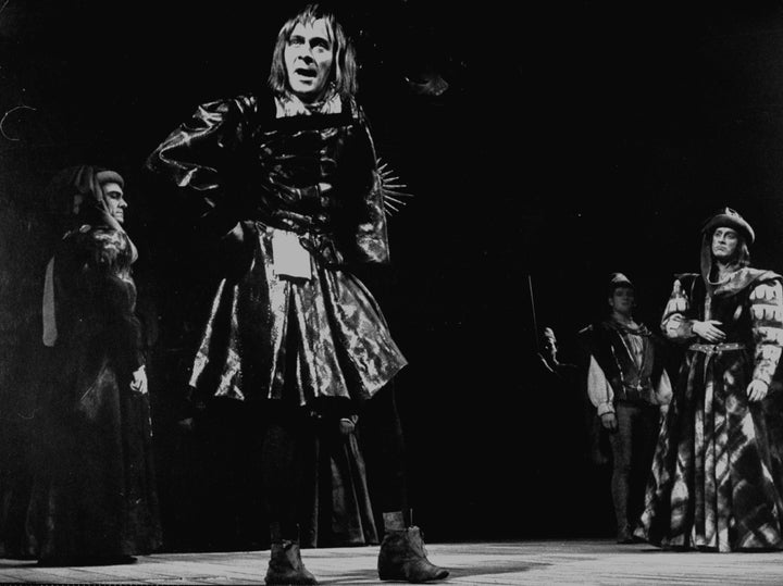 Plummer in a production of Shakespeare's "Richard III."