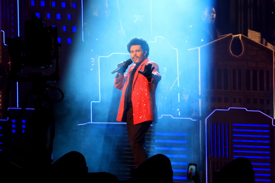 The Weeknd's Super Bowl Halftime Show Was a Fever Dream for the Whole  Family