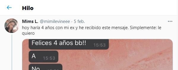 El mensaje viral.