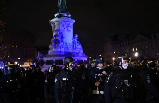 La manifestation s’était élancée ce jour-là de Châtelet pour rejoindre la place de la République.