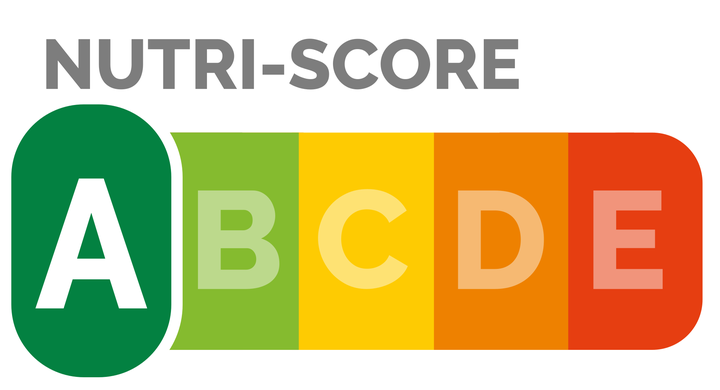Semáforo nutricional de Nutriscore.