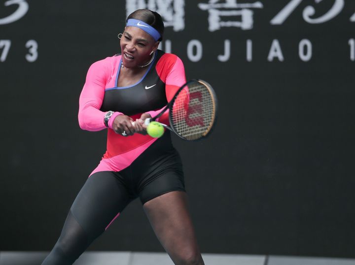 Serena Williams Stunts In Flo Jo-Inspired Outfit At Australian