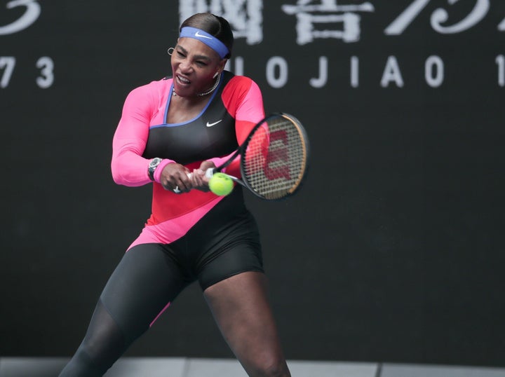 Serena Williams' fashionable start to the Australia Open