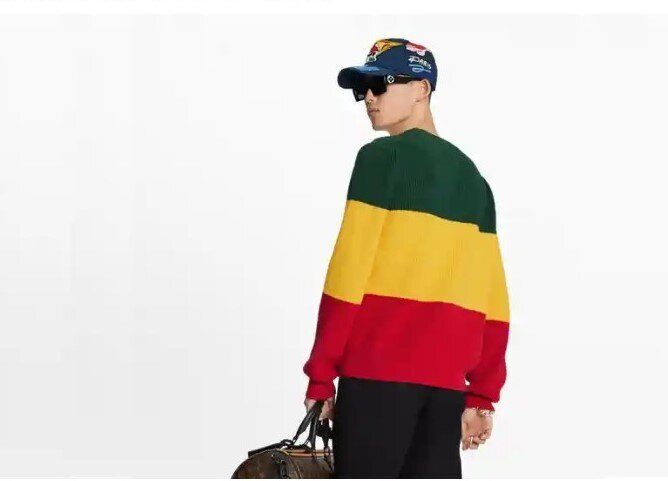 Το «τζαμαϊκανό» πουλόβερ του οίκου Louis Vuitton
