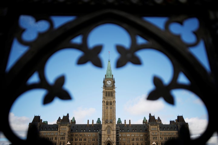 General view of the Centre Block on Parliament Hill in Ottawa, Ontario, Canada September 17, 2020. REUTERS/Blair Gable