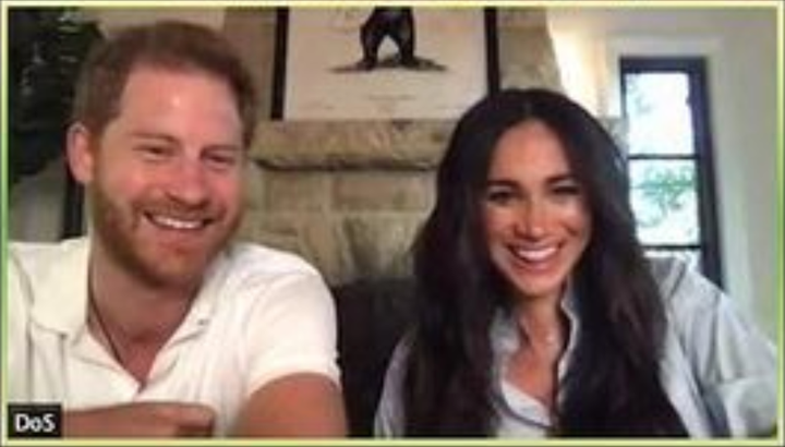 Prince Harry and Meghan Markle surprised students over the weekend by joining their poetry class on Zoom.