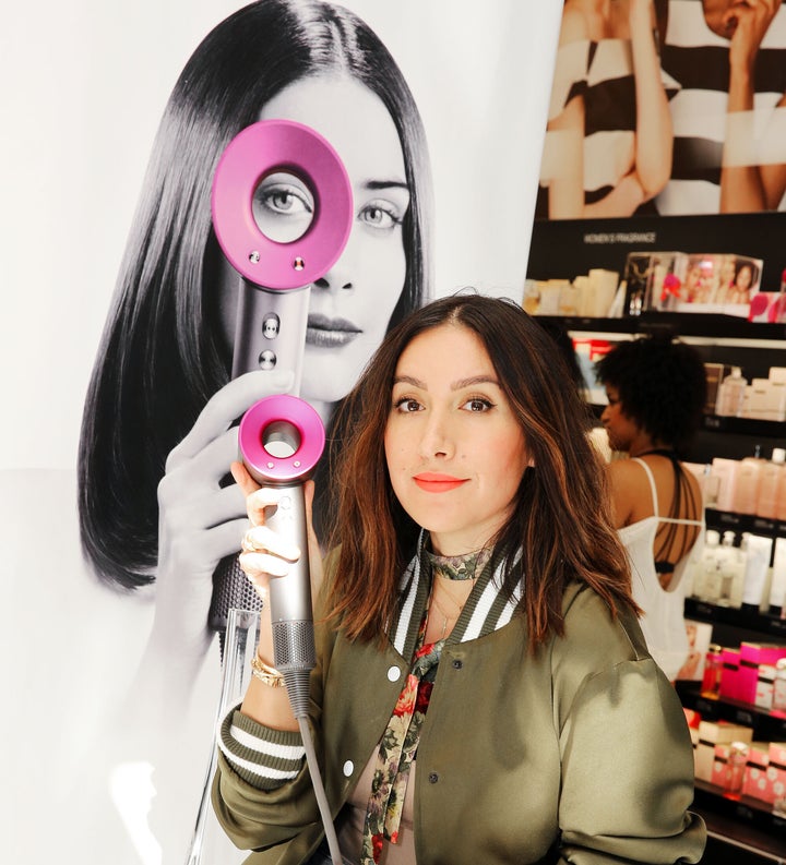 Celebrity hair stylist Jen Atkin endorsed the Dyson Supersonic hair dryer at a Los Angeles event in 2016.