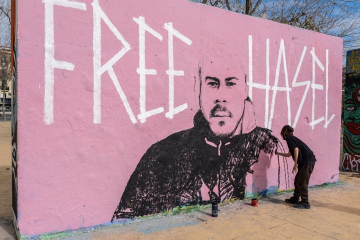 Mural en homenaje a Hasel