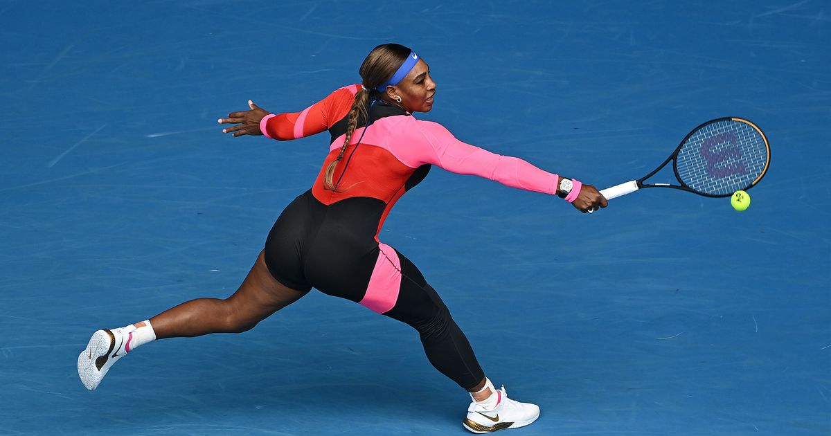 Serena Williams' Flo-Jo-Inspired Outfit At Australian Open Is Fierce As Hell