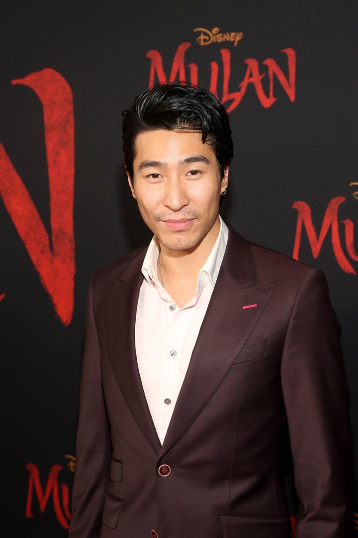 Chris Pang attends the World Premiere of Disney's 'MULAN' at the Dolby Theatre on March 09, 2020 in Hollywood.