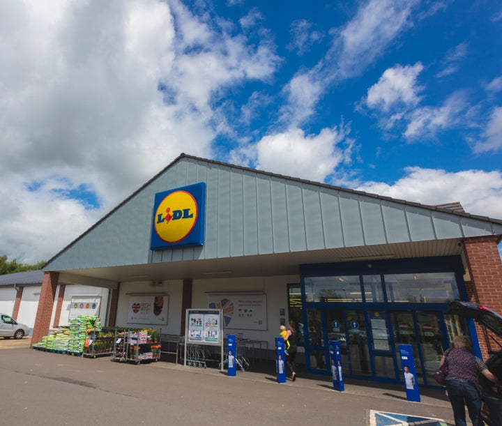 Tienda de Lidl en Reino Unido.