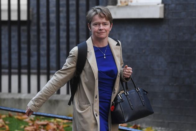 Baroness Dido Harding, Executive Chair of NHS Test and Trace, in Downing Street