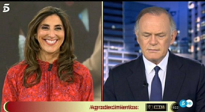 Paz Padilla da paso a Pedro Piqueras.