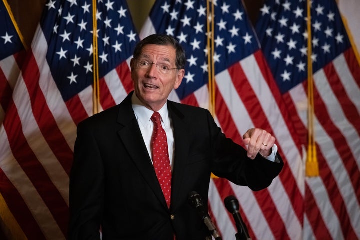 Sen. John Barrasso (R-Wyo) on Monday became the second senator to signal he'd vote against Rep. Deb Haaland's nomination to lead the Interior Department.